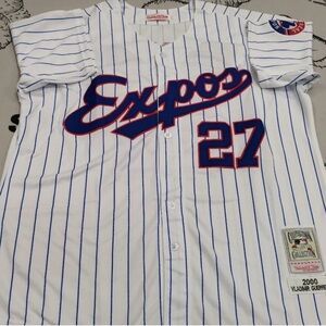 Vladimir Guerrero #27 Montreal Expos throwback jersey